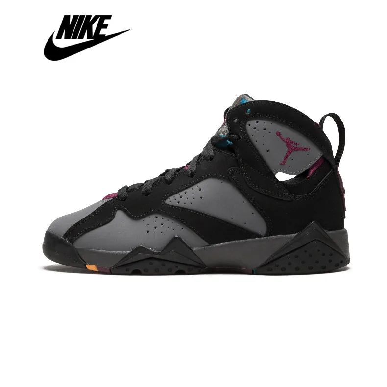 Air Retro Jordan 7 VII X Patta Shimmer bordeaux баскетбольные кроссовки размер 40-45 - Цвет: 10