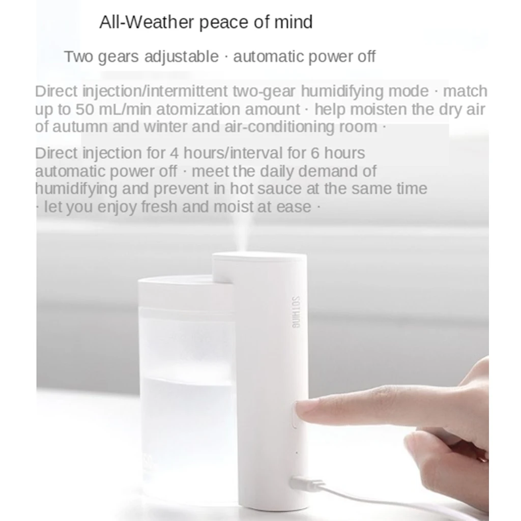 Portable Air Humidifier Mini Mute Geometric Ultrasonic Humidifier Atmosphere USB Diffuser With Water Tank 260ML Household 