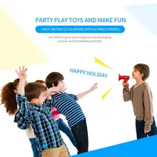 Смешной мульти голос изменение мини-усилитель динамиков От 7 до 15 лет чейнджер детский подарок случайный