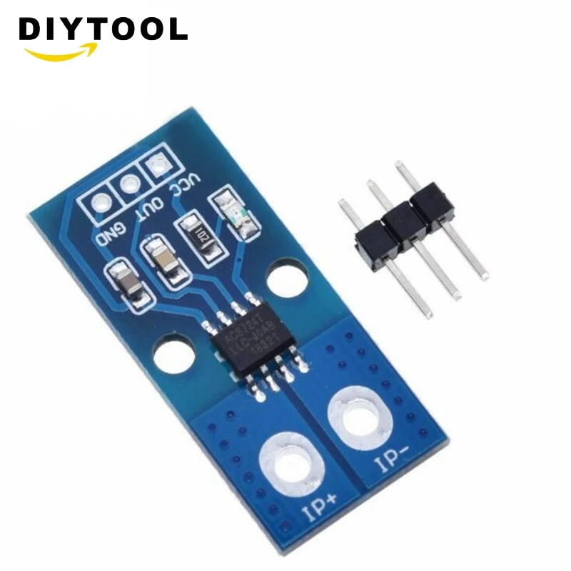 

ACS724 Hall current sensor module DC AC 40A /50A range current detection board