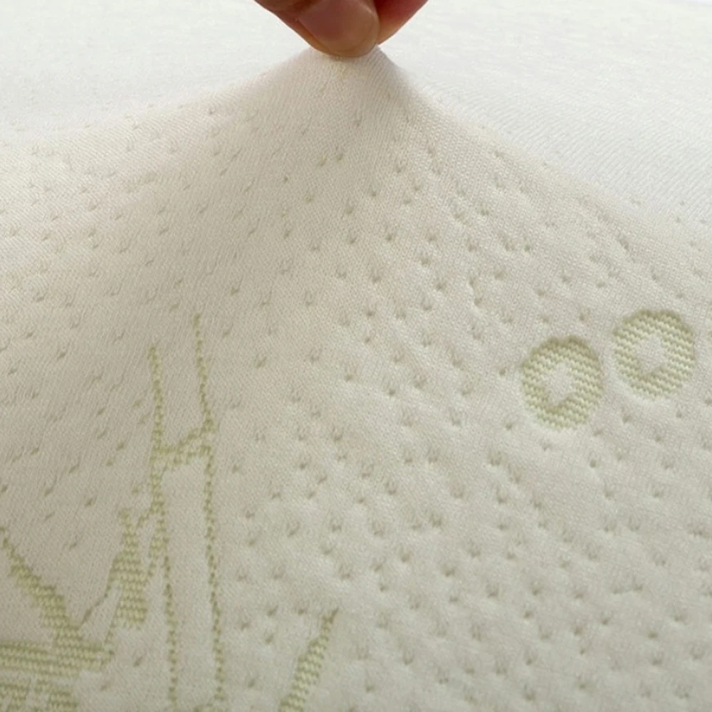 Бамбуковая Подушка с рисунком 50*30*10 см для здоровья, подушка для шеи с медленным отскоком, удобная подушка для отдыха, сна, офиса, креативная защита шеи