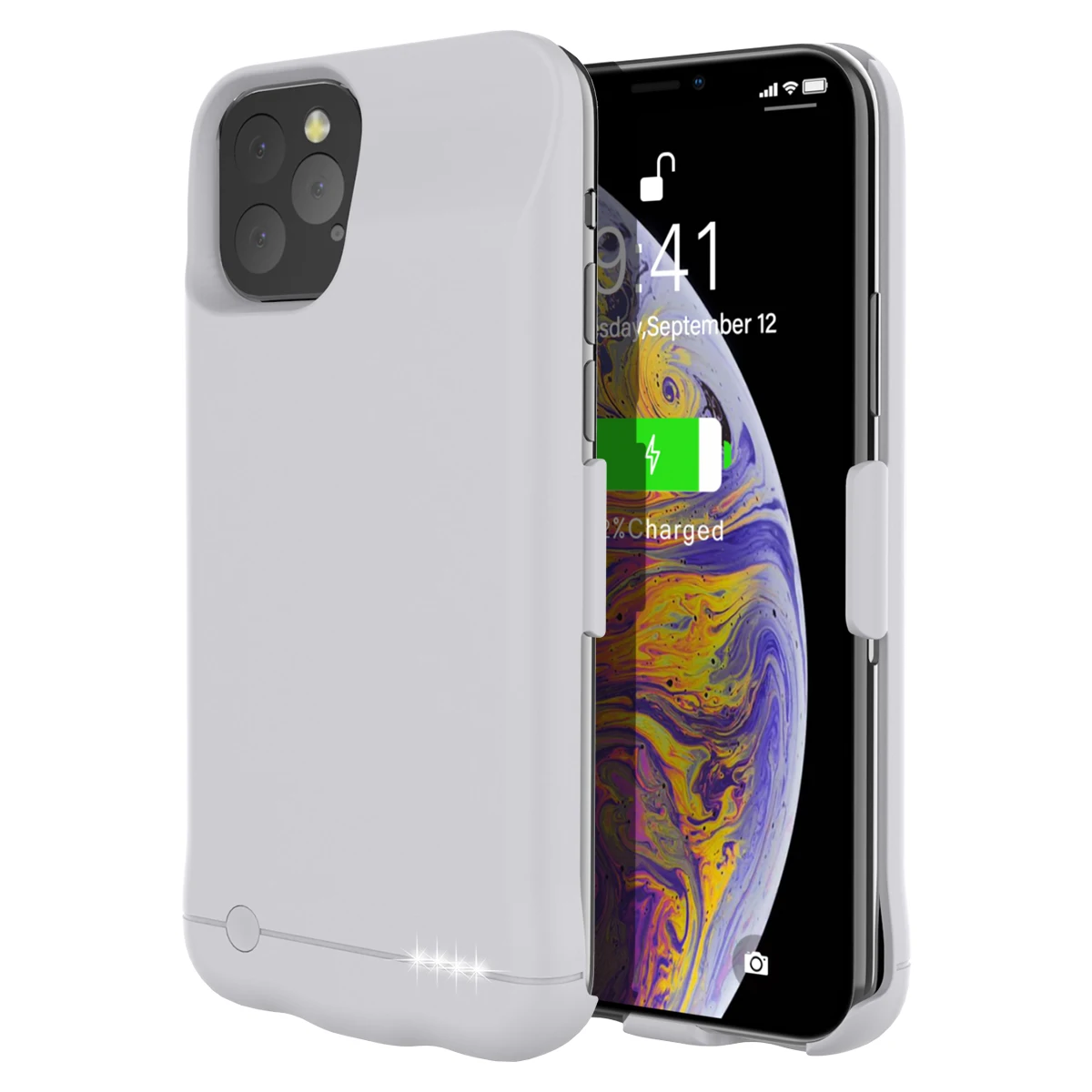 Для iPhone 11/11 Pro/11 Pro Аккумулятор max зарядное устройство чехол 5200 мАч 6200 мАч внешнее резервное зарядное устройство power Bank Защитная батарея Чехол