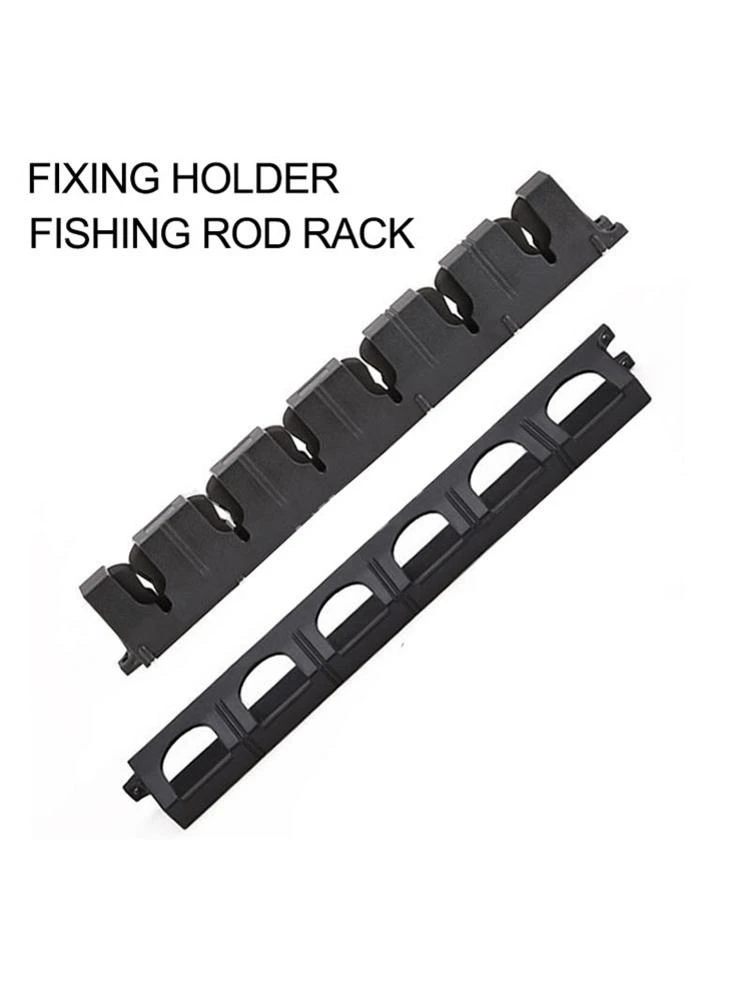wall mounted fishing pole holder