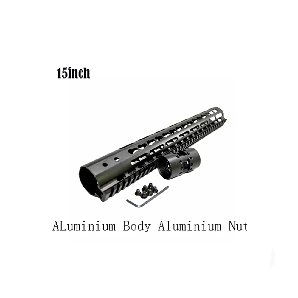Тактический AR-15 " 9" 1" 12" 13," 15" поплавок Keymod Handguard Пикатинни для винтовки прицел Крепление подходит M4 M16 AEG