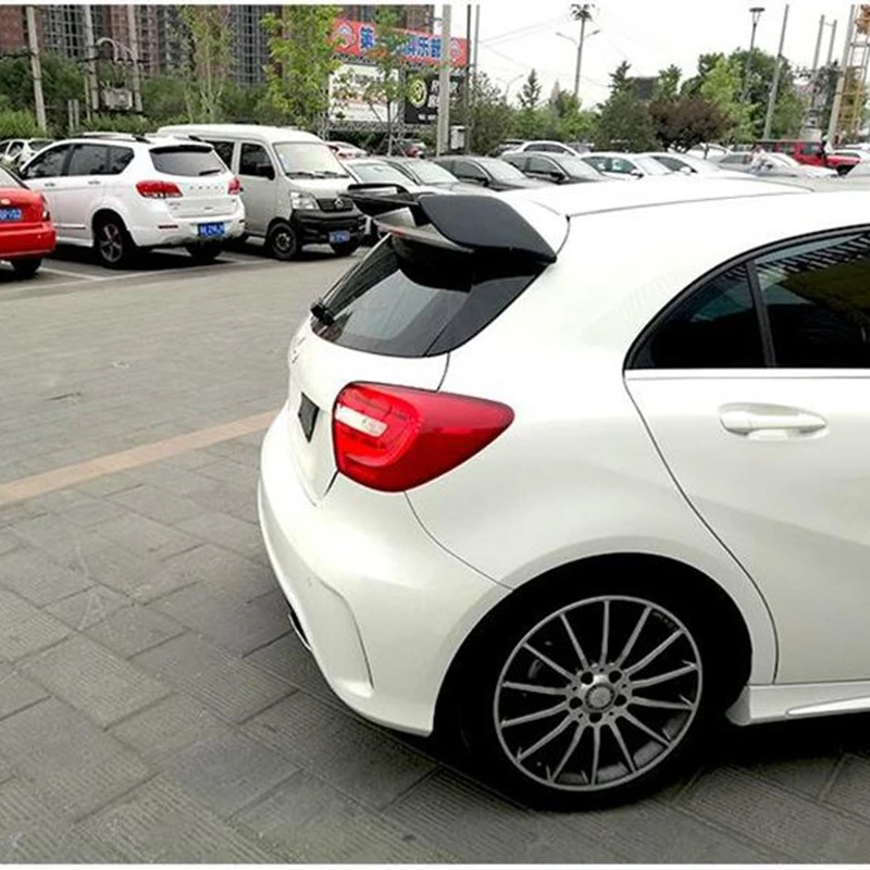 For Mercedes Benz A Class W176 A160 A180 A200 A250 A45 AMG 5-door Hatchback 2013- ABS Car Rear Trunk Spoiler Wing