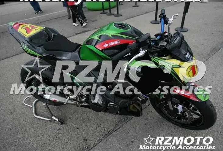 ABS мотоцикл обтекатель комплект для Kawasaki Ninja Z800 2013 год кузов литья под давлением ACEKITS магазине No.0025F
