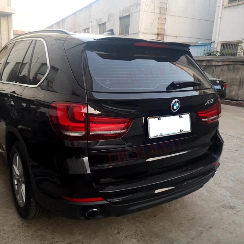 

For 2014 2015 2016 2017 2018 BMW X5 F15 Spoiler High Quality ABS Material Car Resr Wing Lip Spoiler By Primer Color