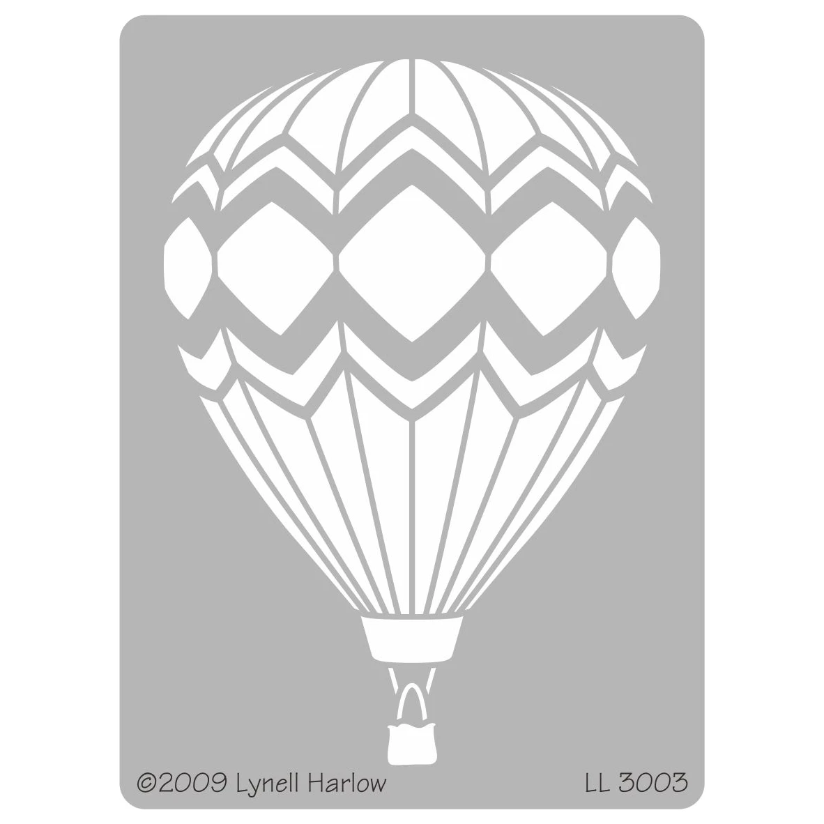 

Embossing Dreamweaver Stencils LL 3003 Hot Air Balloon