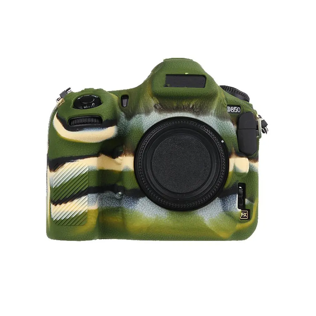 Сумки-Чехлы для камеры Мягкий гибкий силиконовый чехол для Nikon D850 резиновый защитный корпус Корпуса