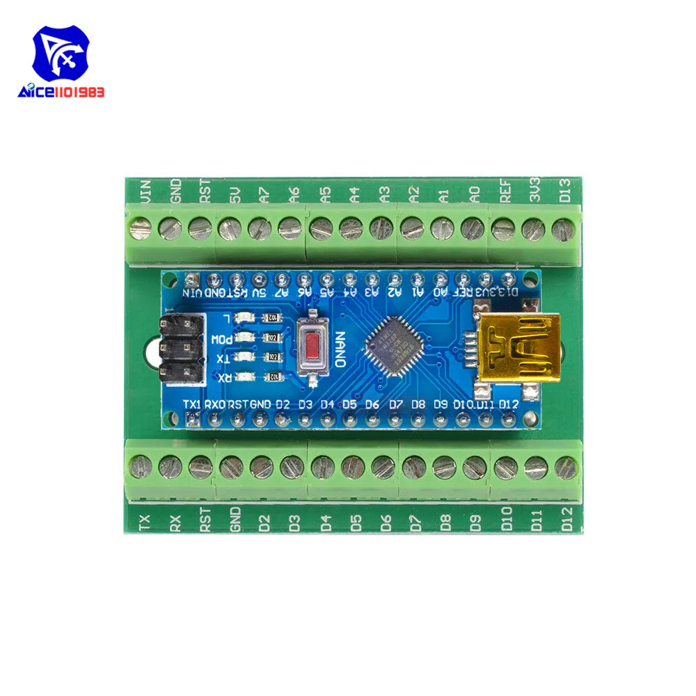 CH340 CH340G Nano V3.0 3 0 драйвер микроконтроллера ATMEGA328 ATMEGA328P терминал макетная плата IO