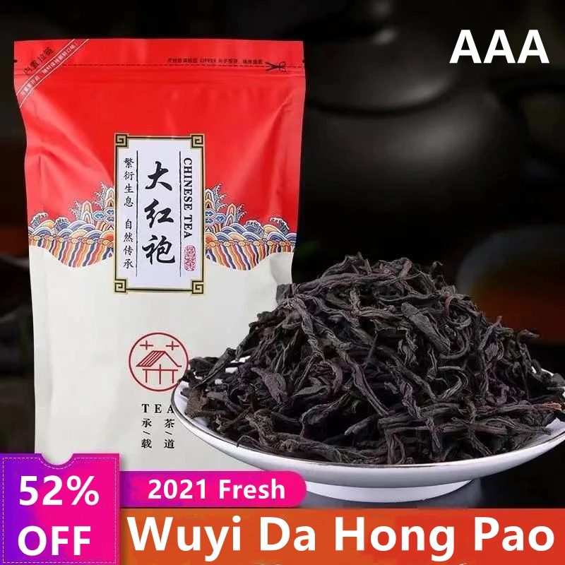 2021 Китай Da Hong Pao Большой красный халат Oolong-чай Dahongpao Oolong-органический зеленый