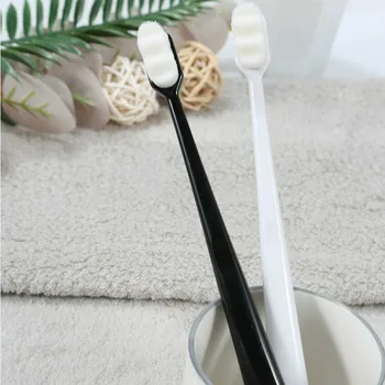 

Million Toothbrush Ultra-fine Soft Fiber Toothbrush Environmentally Antibacterial Protect Gum health Travel Portable Tooth Brush