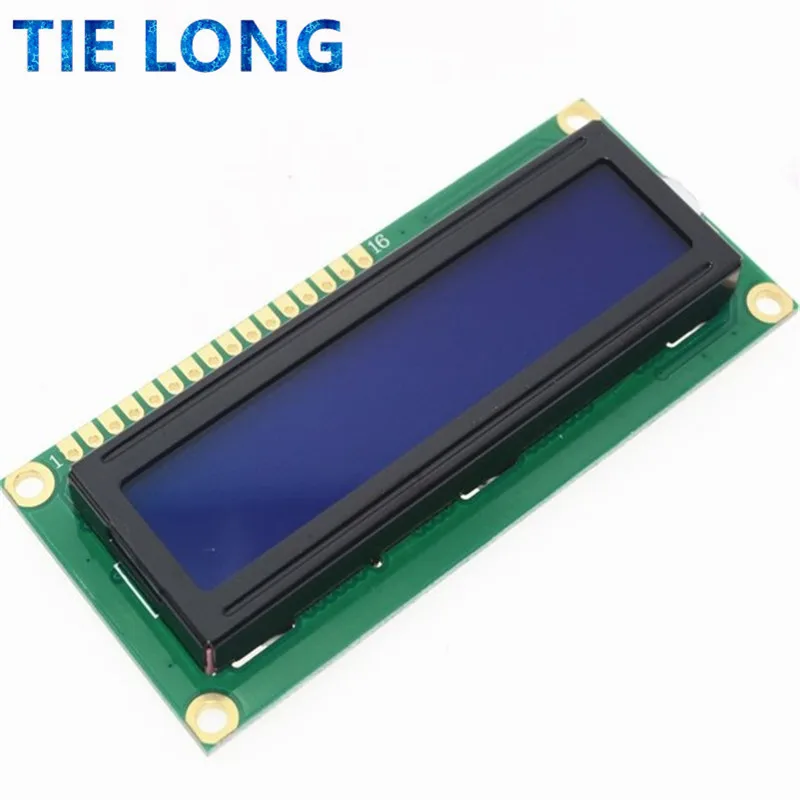 LCD Display Module Display Module 1PCS LCD1602 1602 module green screen 16x2 Character LCD Display Module.1602 5V green screen and white code for arduino