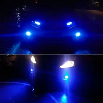 

Truck LED Bulbs Fog Light Running Bright Universal 4014 SMD Ultra Blue 2pcs