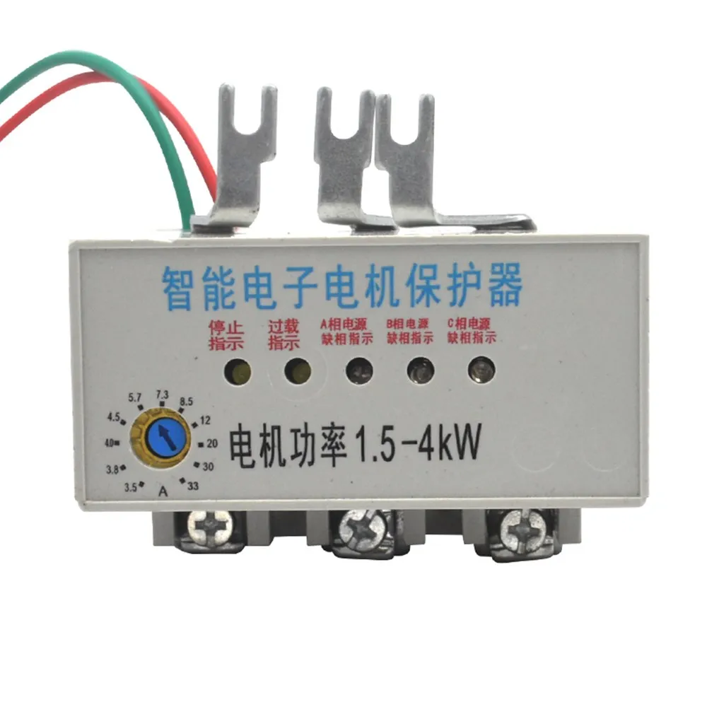 AC 380V 25A 7.5KW Intelligent Motor Protector for Soft Starter 1Pc New