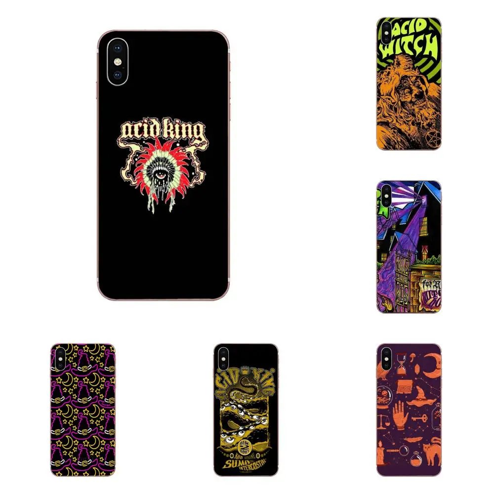 Чехол из ТПУ с художественным принтом популярный чехол кислотной ведьмой для Xiaomi