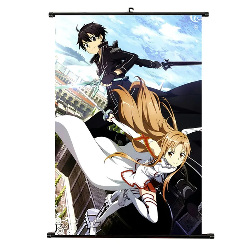 

Sword Art Online Anime manga wall Poster Scroll 2019 20x30cm