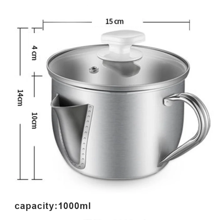 Масляный фильтр из нержавеющей стали, разделитель супа, ситечко, горшок, кухонная посуда