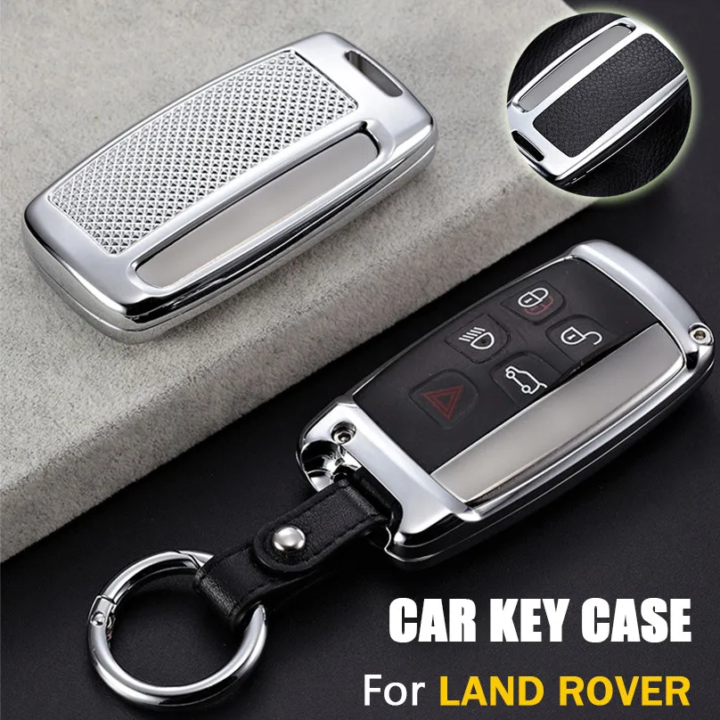 Роскошный цинковый сплав чехол для автомобильного ключа Land Rover Discovery Freelander 2018 Range