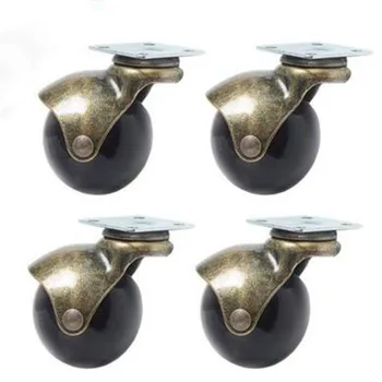 

Ball Caster Small Caster Wheels Parts Set Kit For Sofa Furniture Bench Ottoman