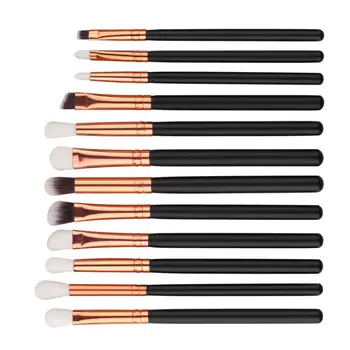 

12x Pro Makeup Brushes Set Foundation Powder Eyeshadow Eyeshadow Brush Kit Tool