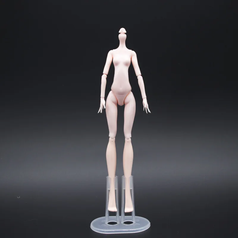 Doll Figure Body Multi-Joints Movable Doll Body Toy 23cm Doll Toy To Fit Many Heads White Green Brown Monstering High Doll Body 4