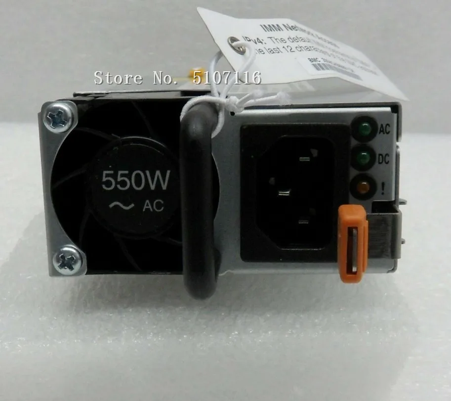 Для X3550 X3650 M4 43X3311 43X3312 550W серверный блок питания