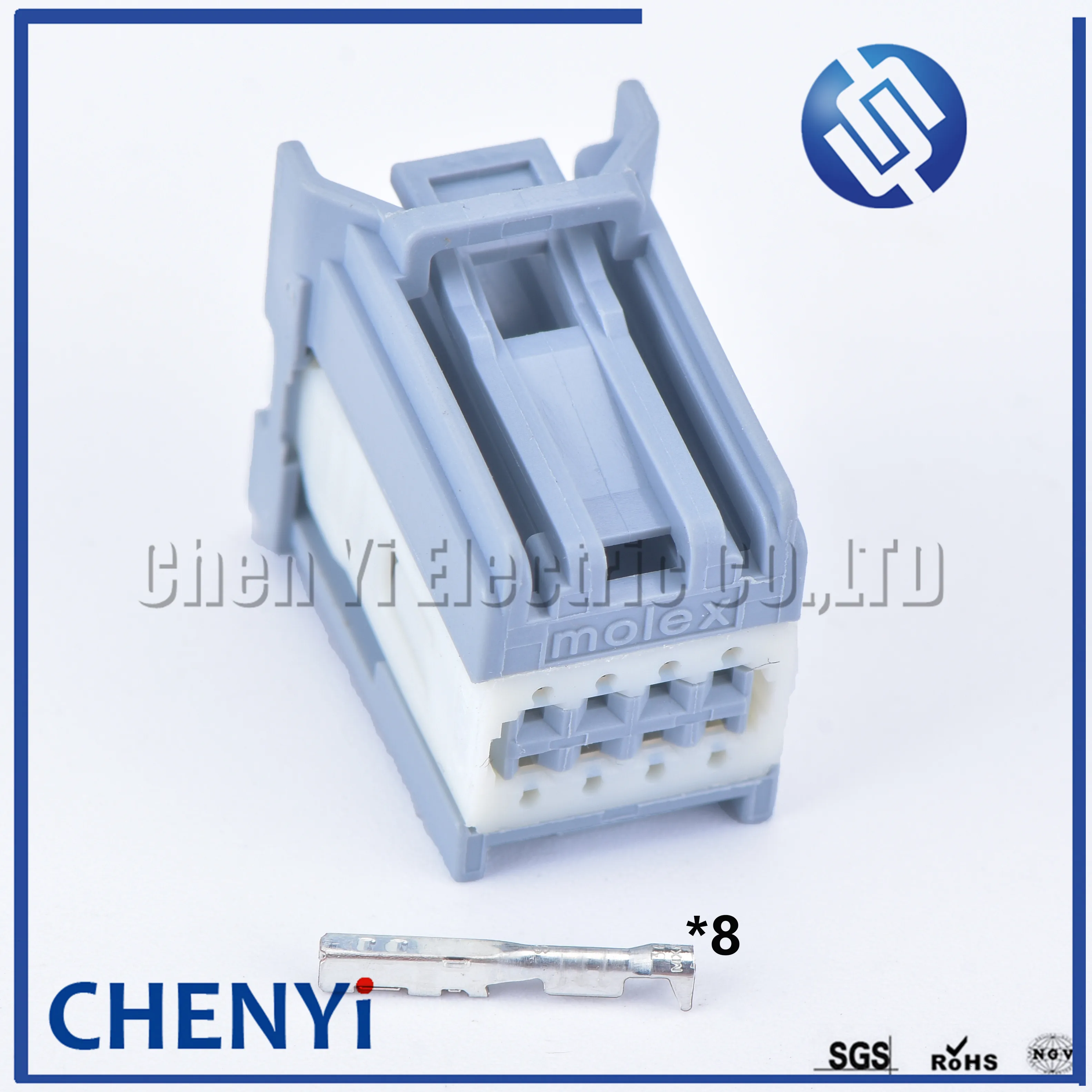 1 компл. molex 8 pin 347290081 не водонепроницаемый автомобильный соединитель жгут