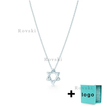 

XL TFX TTFF Rllen Original Classic Hexagon Star Is Suitable for Women To Attend Party Jewelry Wholesale Free Delivery.