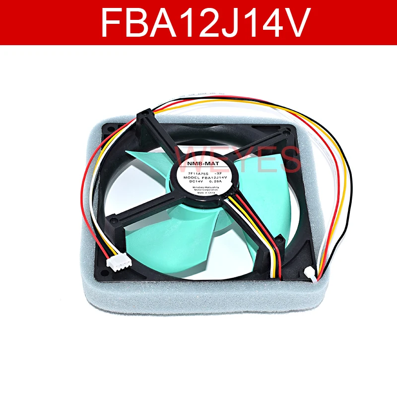 Оригинальный Для NMB-MAT FBA12J14V 7F11A75S -XF 14В 0.28A холодильник вентилятор охлаждения |