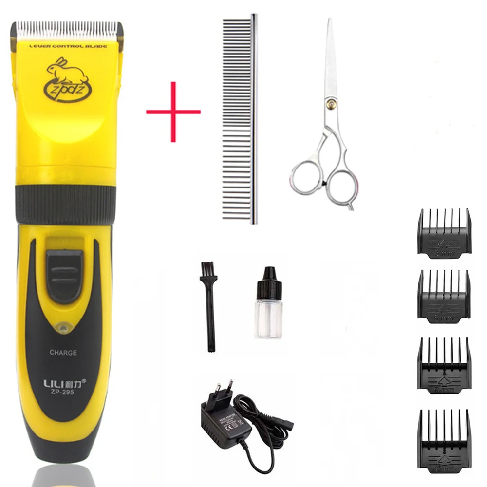 Professional LILI 295 Pet Dog Hair Trimmer Scissors 35W Dog Cat Hair Shaver Powerful Horse Grooming Cutting Machine