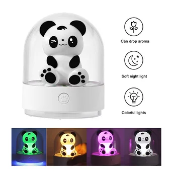 

Cartoon Bear Aromatherapy Night Light Ultraviolet Disinfection Sterilization Light USB Charging Led Bedside Colorful Night Light