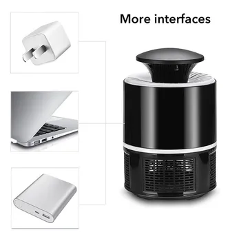 

Electric Mosquito Killer Lamp Pest Control Anti Fly Trap LED Light Bug Insect Repeller Zapper