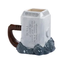 3D Марвел Тор чашки для кофе керамические Молот формы чашки и кружки большой емкости марка креативные посуда для напитков маленький подарок