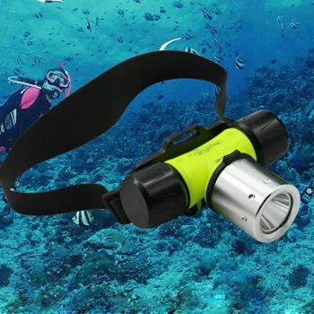 

wholesale price 2 pieces 6000LM LED Headlamp Underwater Diving Headlight Torch Waterproof Flashlight Led Headlight Headlamps
