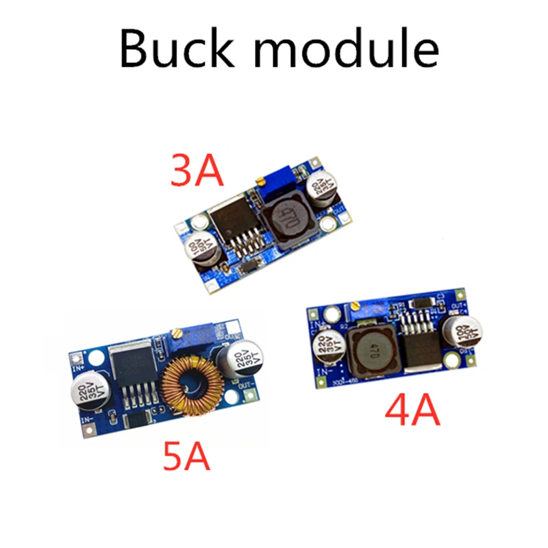1 шт. Регулируемый DC В LM2596 LM2596S XL4015 Buck Boost модуль 3A 4A 5astep вниз регулятора