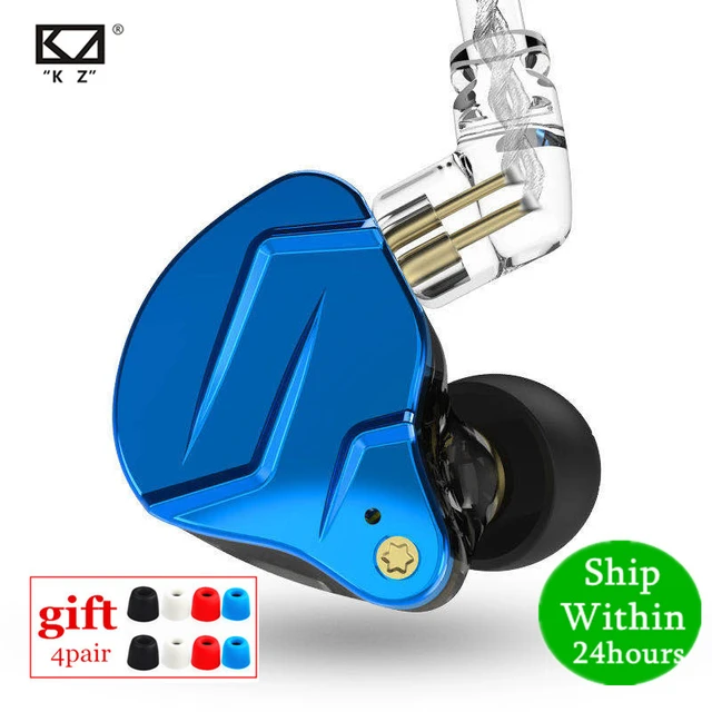 KZ ZSN Pro X auriculares de Metal con bajos, 1BA 1DD + tecnología híbrida,  Monitor de oído HIFI, auriculares deportivos con cancelación de ruido -  AliExpress