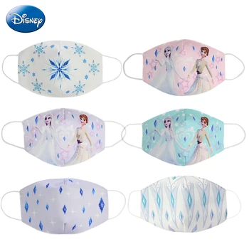 

2020 Disney Adult Mask Dust-proof Breathable Anti-haze Mask Frozen Cartoon Mouth Face Mask Cotton Children Daily Protection Gift