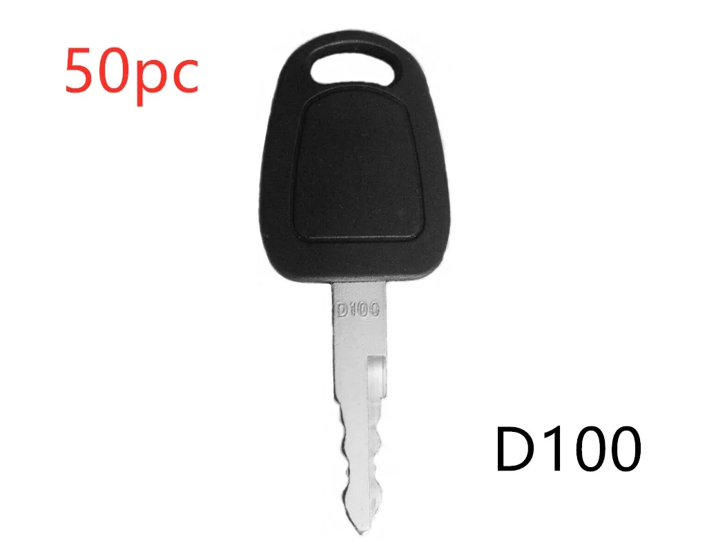 50Pc Per La Chiave Di Accensione Dell'Attrezzatura Pesante Dell'Escavatore Daewoo D100 Con Il Logo