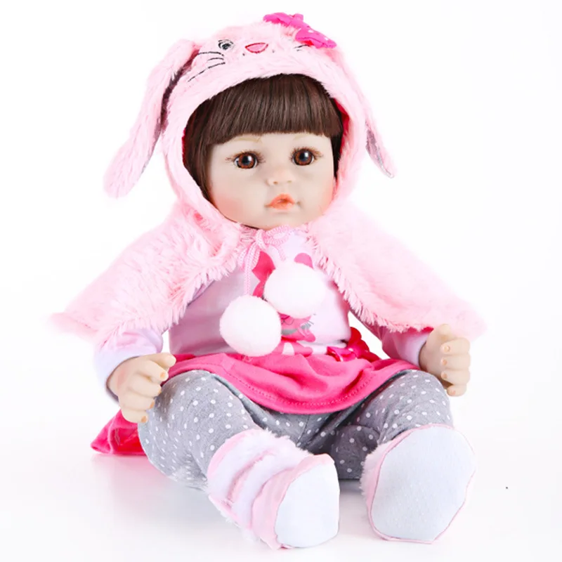 

Model Infant Rebirth Doll Soft Silcone Cloth Body GIRL'S Toy Hot Selling CHILDREN'S Toy Doll