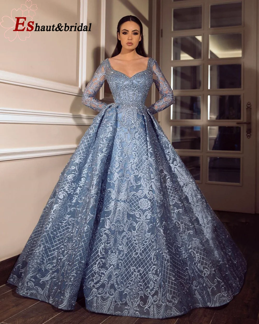 Dubai Muslim Night Evening Dress for 