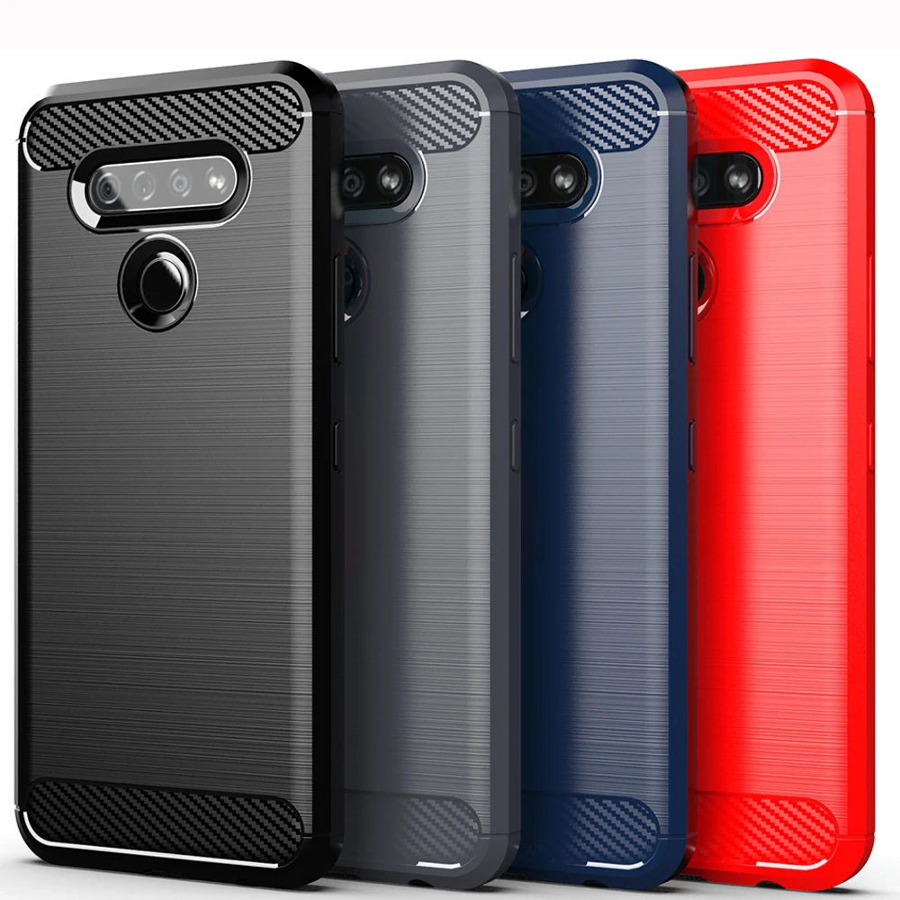 Ударопрочный чехол для телефона LG K51 Q51 Q60 K50 X6 K12 MAX Мягкий ТПУ силиконовый прочный