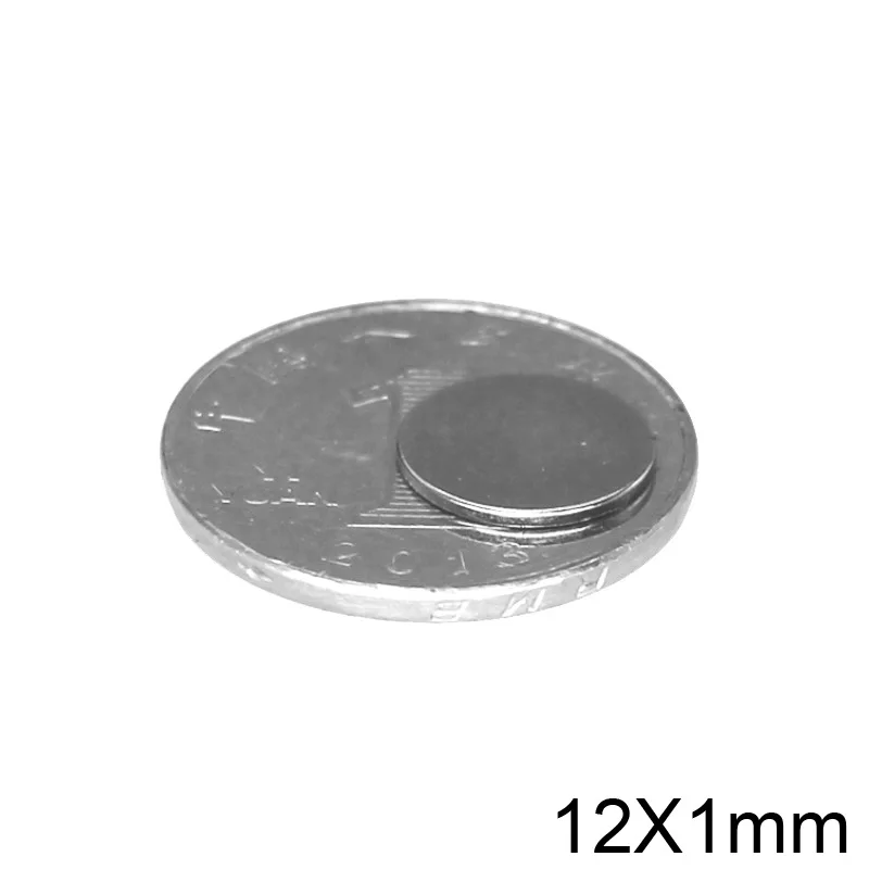 20500pcs 12x1 Thin Circular Powerful 12mmx1mm Neodymium Disc