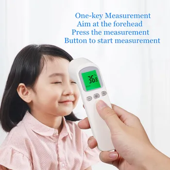 

Children's Non-Contact Adult Body Digital Infrared Thermometer IR Forehead Thermometer Gun Body Fever Temperature Measurement