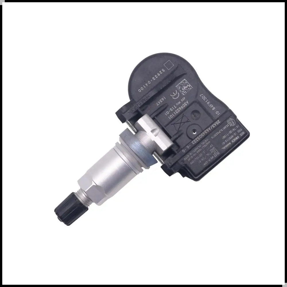 Для 2016 2021 Kia NIRO TPMS сенсор 52933 D4100 F2000 433 МГц датчик давления воздуха в шинах|Системы