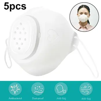 

5Pcs Self-priming Filter Anti Dust Haze Bacterial Safety Protection Face Mask