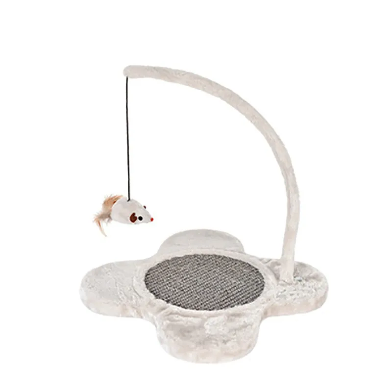 

Pet Cat Scratcher Toys Kitten Interactive Toys Funny Pet Cat Scratch Pad With Feather For Cat Toys Supplies