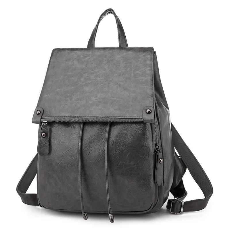 Рюкзаки для женщин, школьный рюкзак для девочек-подростков, роскошный известный бренд, дизайнерская женская сумка из искусственной кожи на плече, дорожная сумка - Цвет: XPSW187 Grey