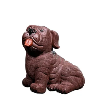 

Ancient Yue Tang Yixing Raw Ore Yixing Tea. Manual Trumpet Sculpture Originality Tea Play Kung Fu Tea Have Belldog