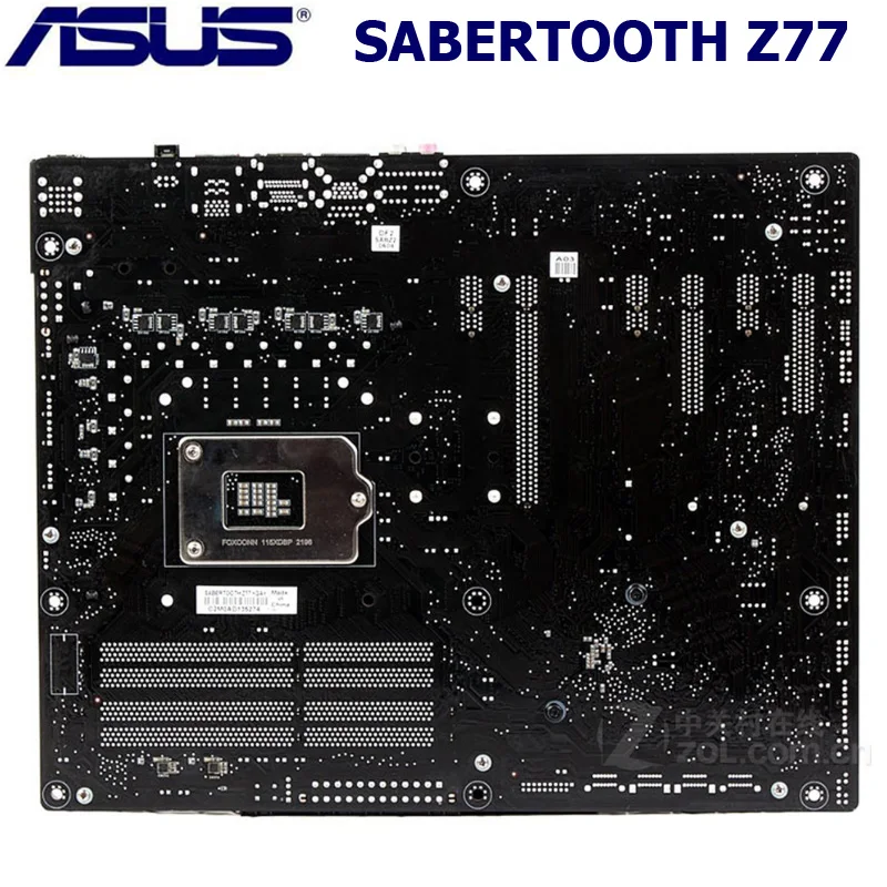 Материнская плата ASUS SABERTOOTH Z77 DDR3 LGA 1155 PCI-E 3,0 DDR3 32 Гб Core i7/Core i5/Core i3 Intel Z77 б/у Материнская плата 1155 для настольных ПК